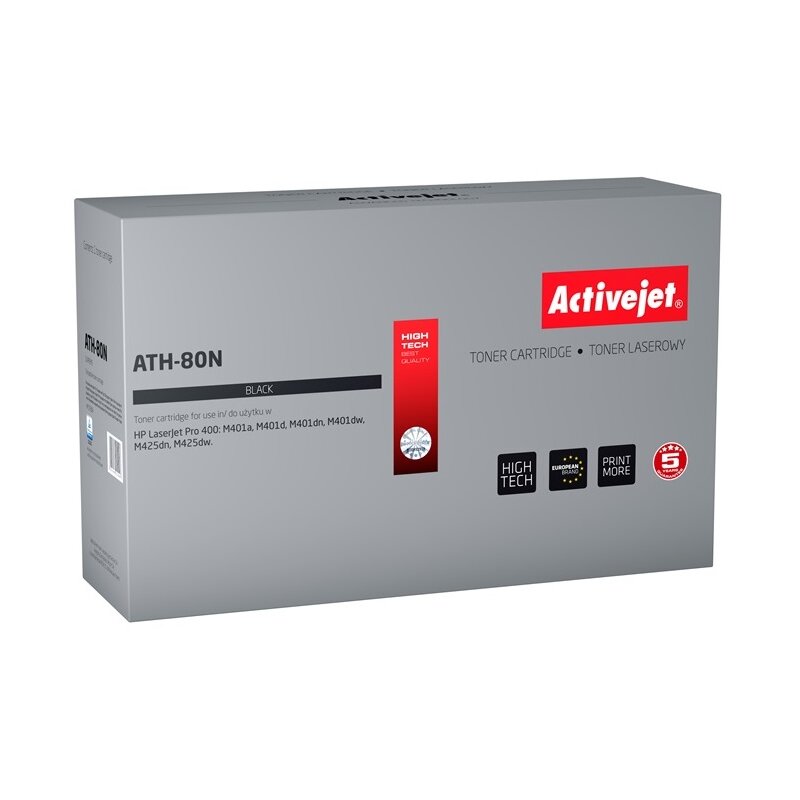 Toner ACTIVEJET do HP CF280A ATH-80N Czarny