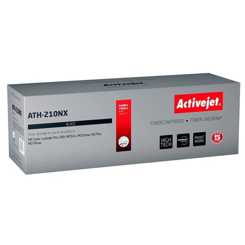 Activejet ATH-210NX Toner do drukarek HP, Canon, Zamiennik HP 131X CF210X, Canon CRG-731BH; Supreme; 2400 stron; czarny.