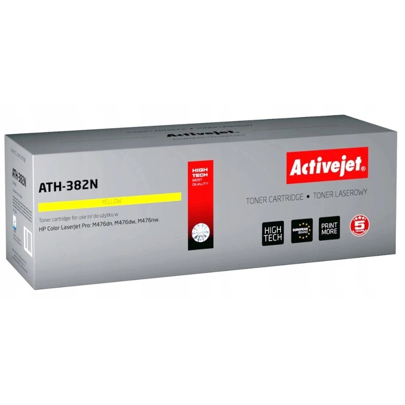 Toner ACTIVEJET ATH-382N Żółty