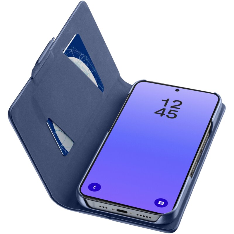 Etui CELLULARLINE Book do Samsung Galaxy A37 Niebieski