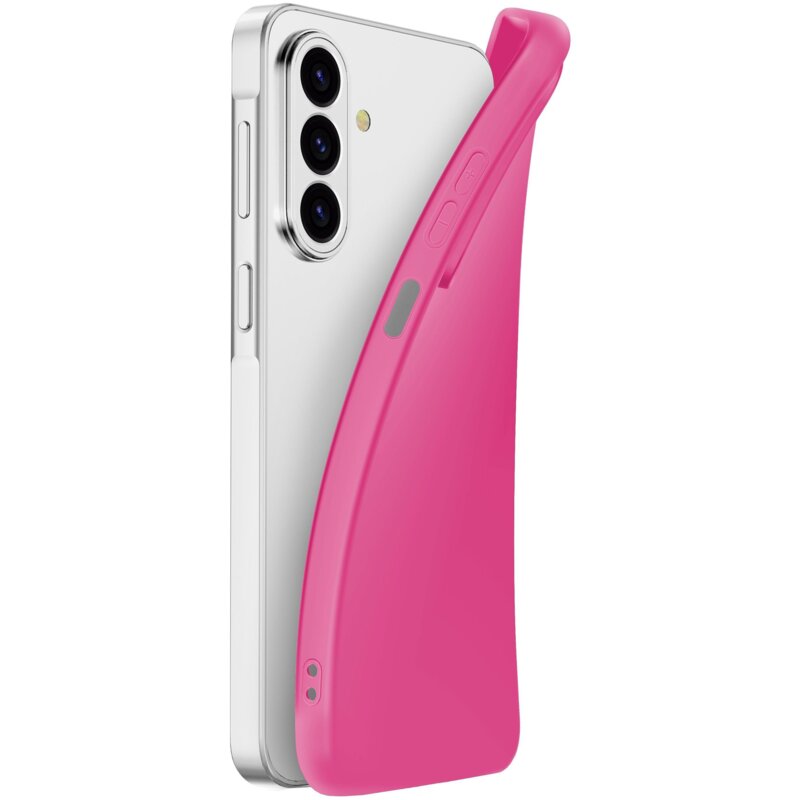 Etui CELLULARLINE Chroma do Samsung Galaxy A27 Różowy