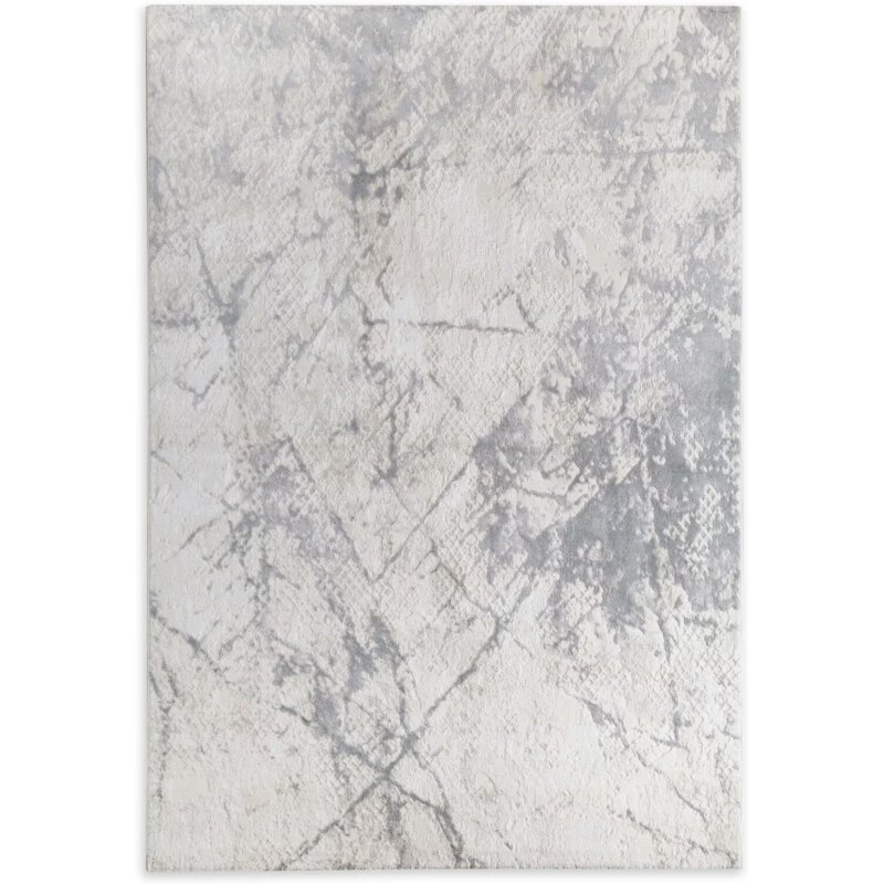 Dywan EUROFIRANY Salena5 80 x 150 cm Kremowy