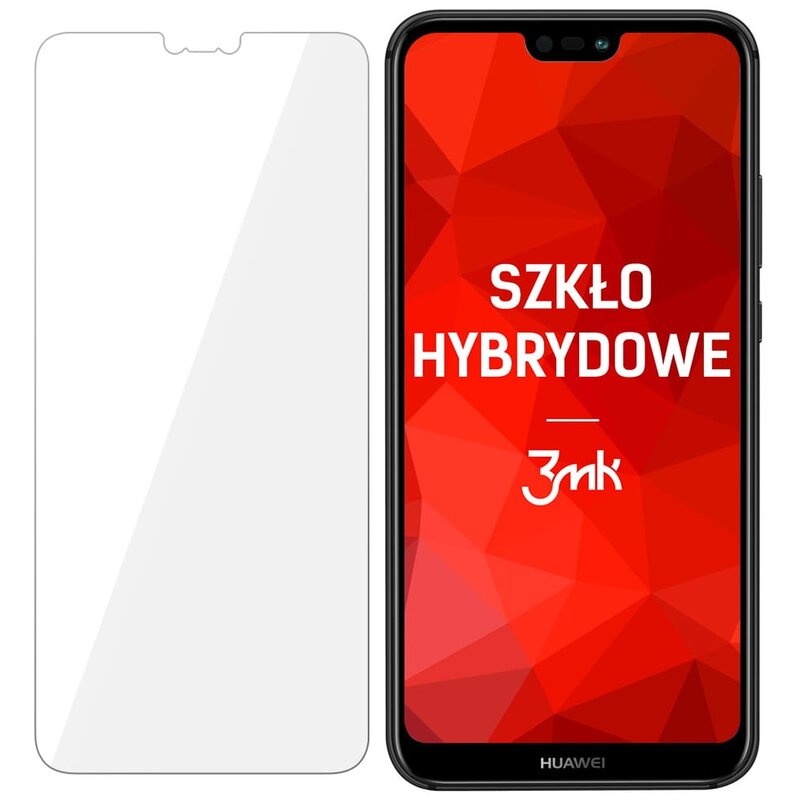 Szkło hybrydowe 3MK Flexible Glass do Huawei P20 Lite