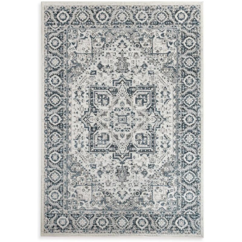 Dywan EUROFIRANY Elora2 120 x 170 cm Niebieski