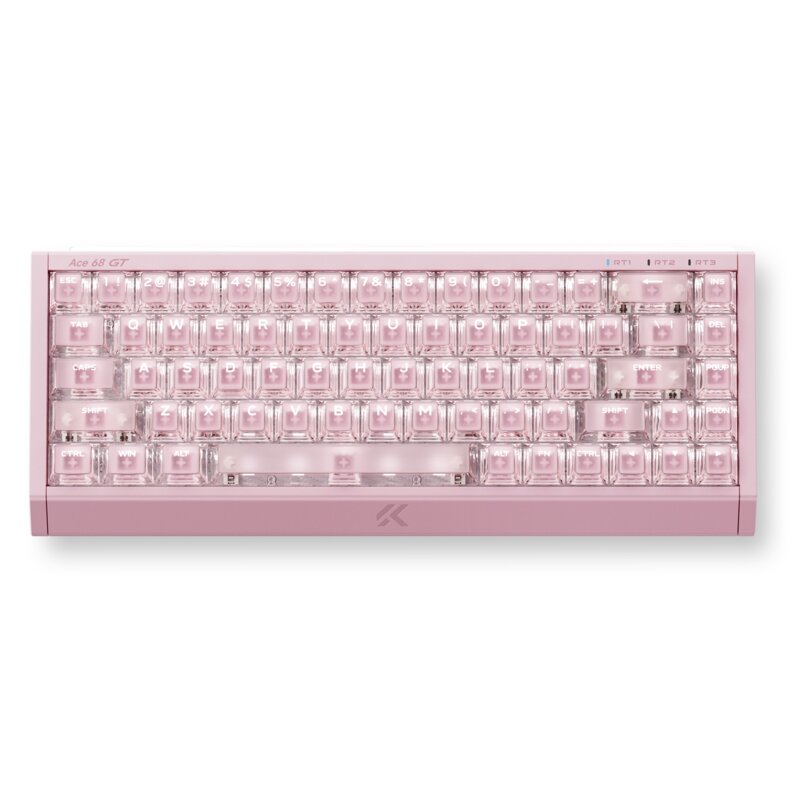 Klawiatura MCHOSE Ace 68 GT Crystal Pink