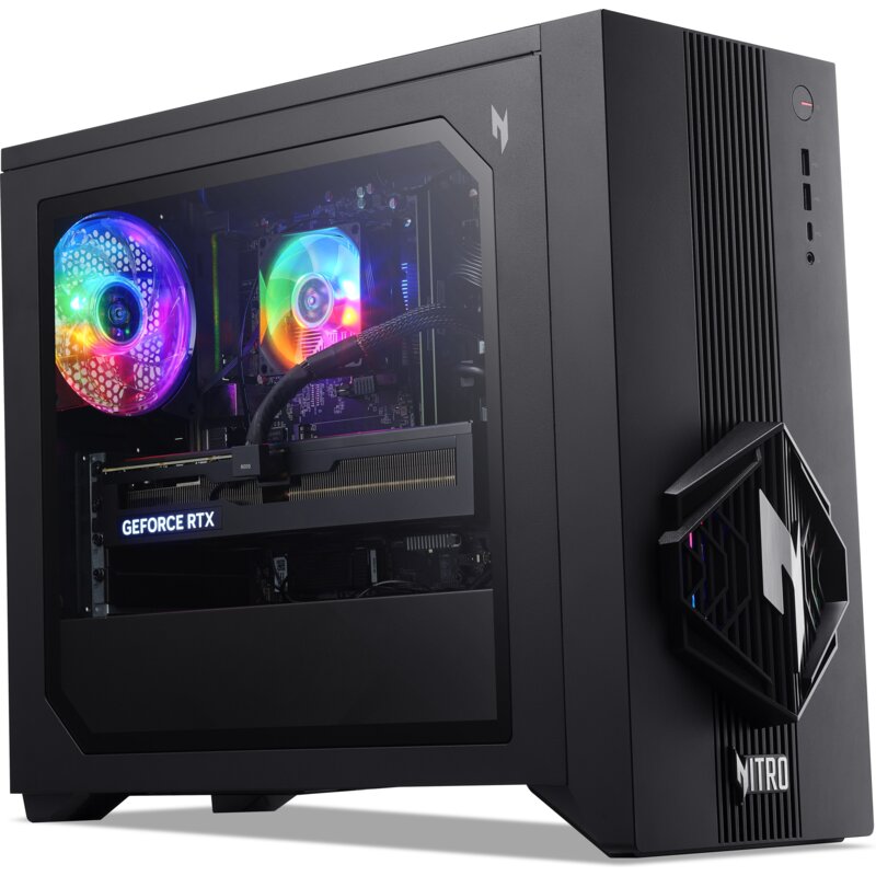 Komputer ACER Nitro N30-100 R5-8500G 32GB RAM 2TB SSD GeForce RTX5060 DLSS 4.5 Wi-Fi Windows 11 Home