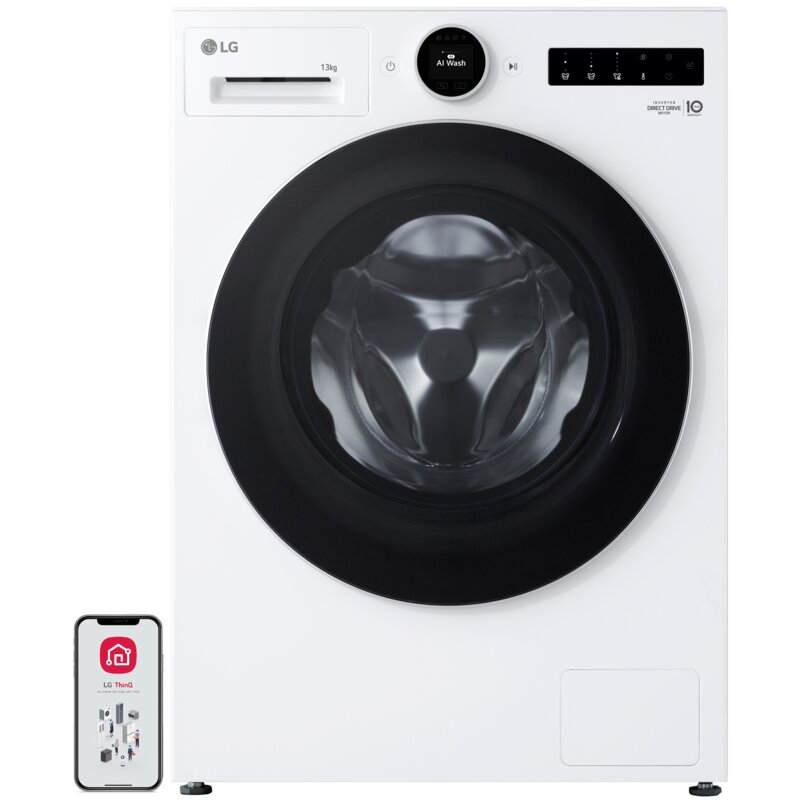 LG F4X7513TLS Funkcje AI 13kg 1400obr/min Zdalne sterowanie