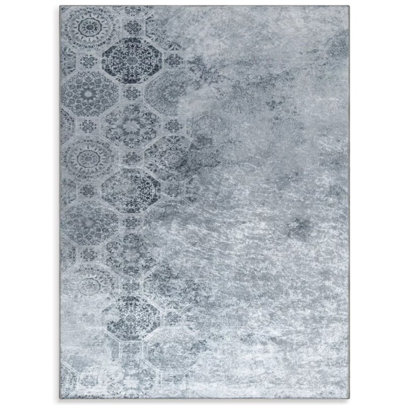 Dywan EUROFIRANY Lotus7 160 x 220 cm Szary