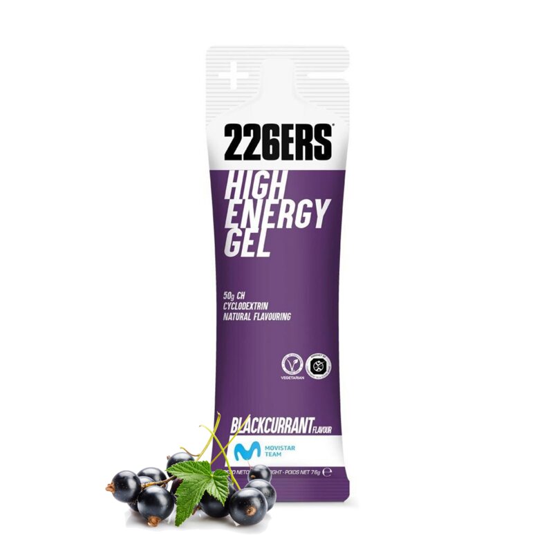 Żel energetyczny 226ERS High Energy BCAA Czarna porzeczka (76 g)