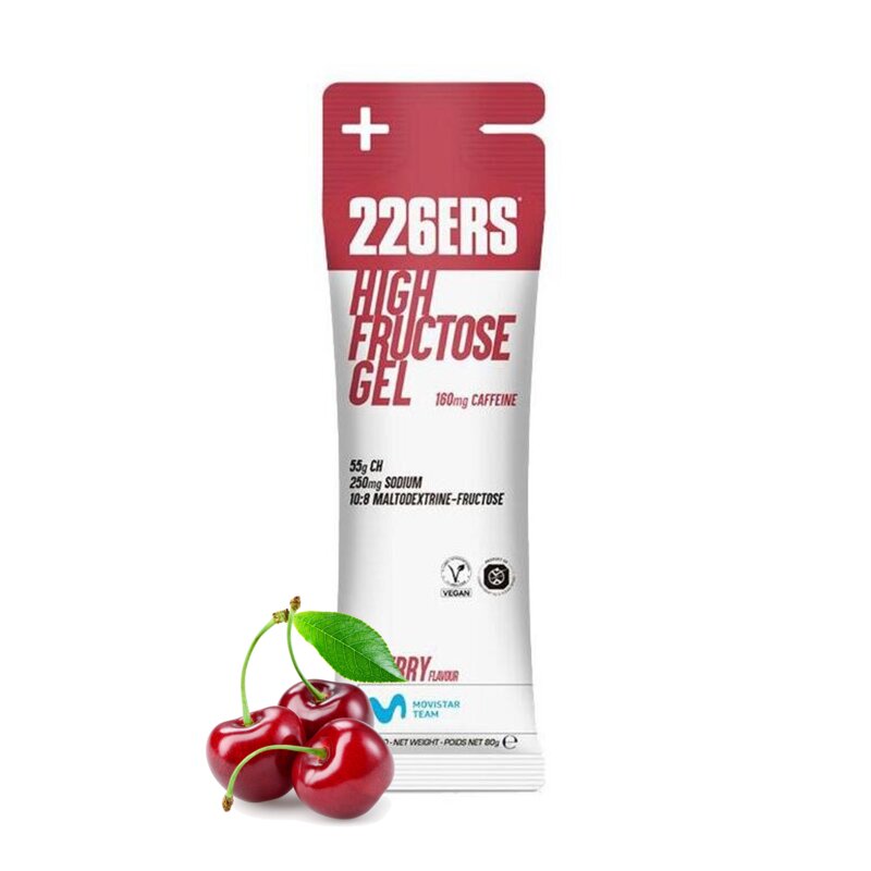 Żel energetyczny 226ERS High Fructose Caffeine Wiśniowy (80g)