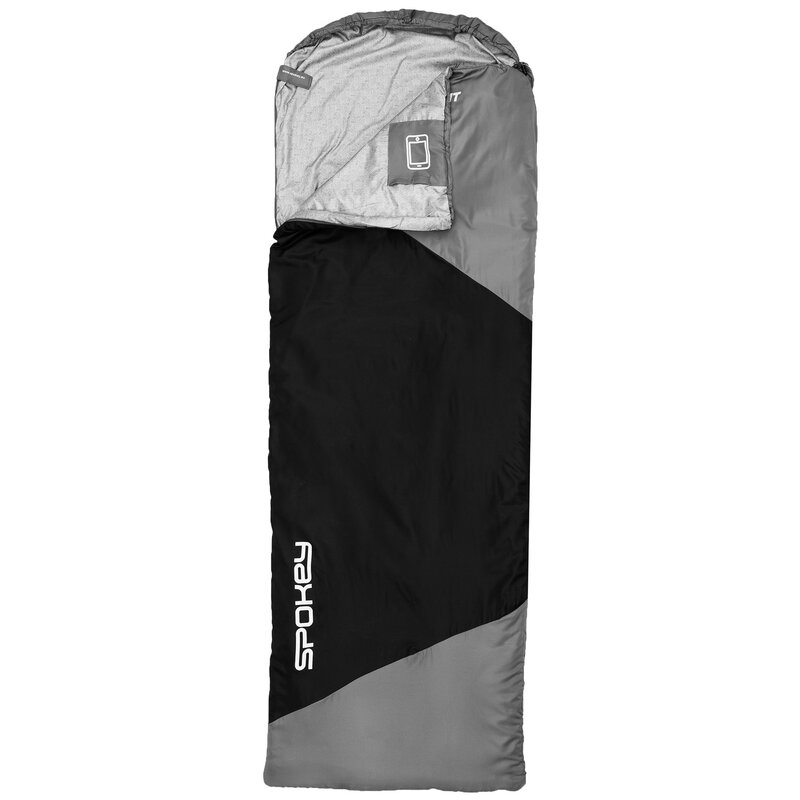 Śpiwór SPOKEY Ultralight 600 II Czarno-szary