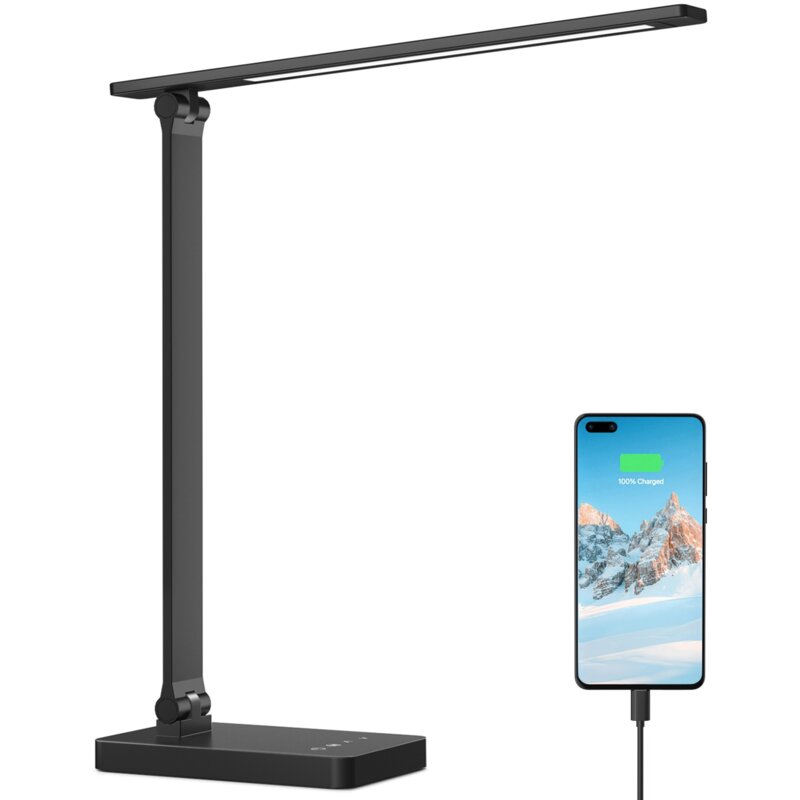 Lepro Lampa biurkowa 310004 (czarna)