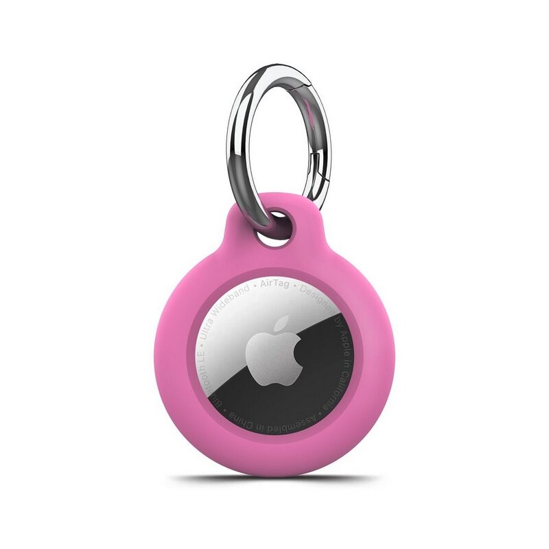 Brelok TECH-PROTECT Rough do Apple AirTag 1/2 Różowy (2 szt.)