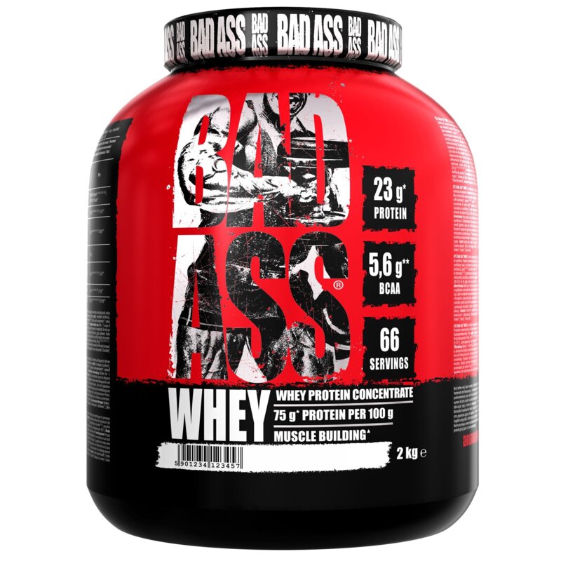 Odżywka białkowa BAD ASS Whey Lody Waniliowe (2000 g)