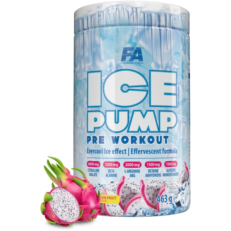 Przedtreningówka FA Ice Pump Pre Workout Smoczy owoc (463 g)