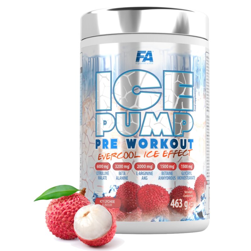 Przedtreningówka FA Ice Pump Pre Workout Liczi (463 g)