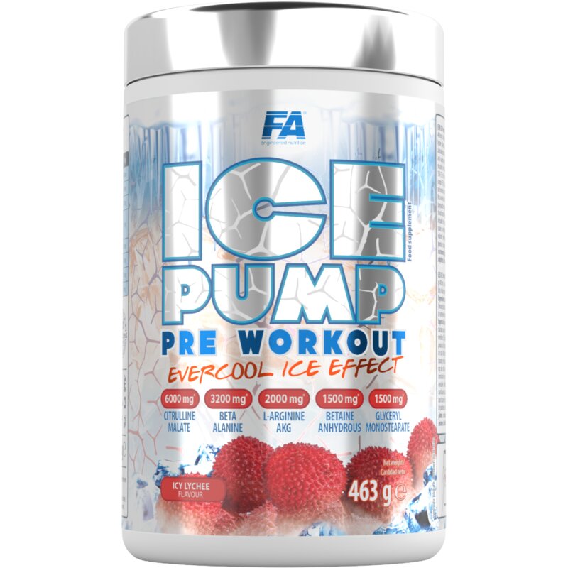 Przedtreningówka FA Ice Pump Pre Workout Liczi (463 g)
