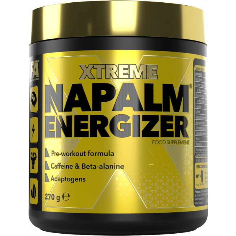Przedtreningówka FA Napalm Energizer Poncz z czerwonych owoców (270 g)