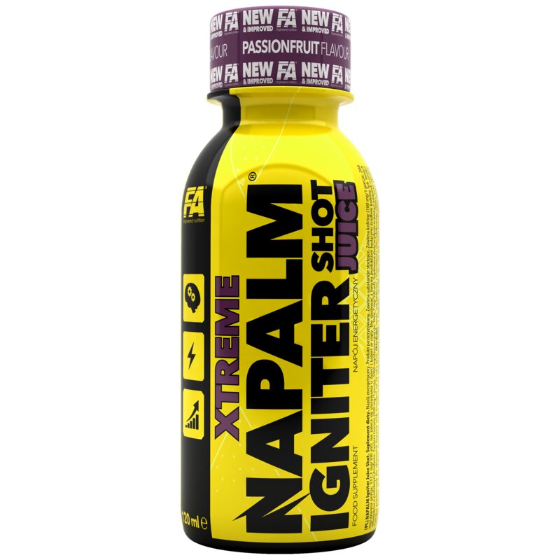 Przedtreningówka FA Napalm Igniter Juice Shot Marakuja (120 ml)