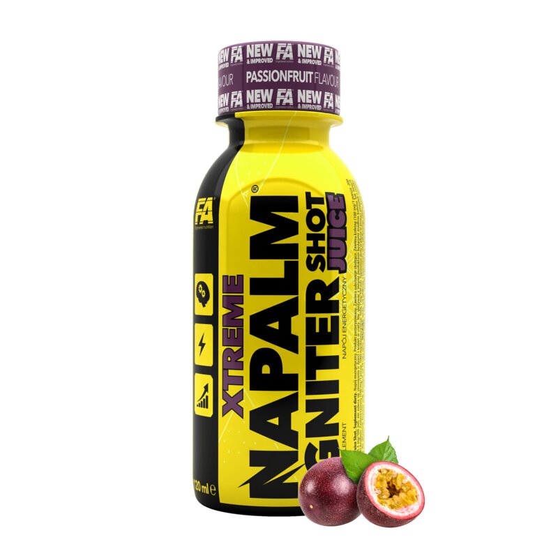 Przedtreningówka FA Napalm Igniter Juice Shot Marakuja (120 ml)