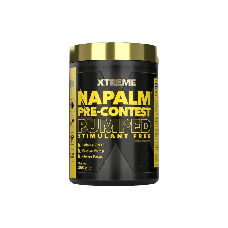 Przedtreningówka FA Napalm Pre-contest Pumped Stimulant Free Pitaja (350 g)