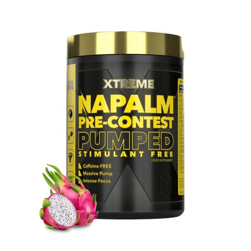 Przedtreningówka FA Napalm Pre-contest Pumped Stimulant Free Pitaja (350 g)