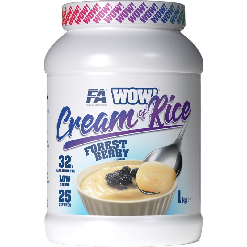 Odżywka węglowodanowa FA Cream of Rice Leśne jagody (1000 g)