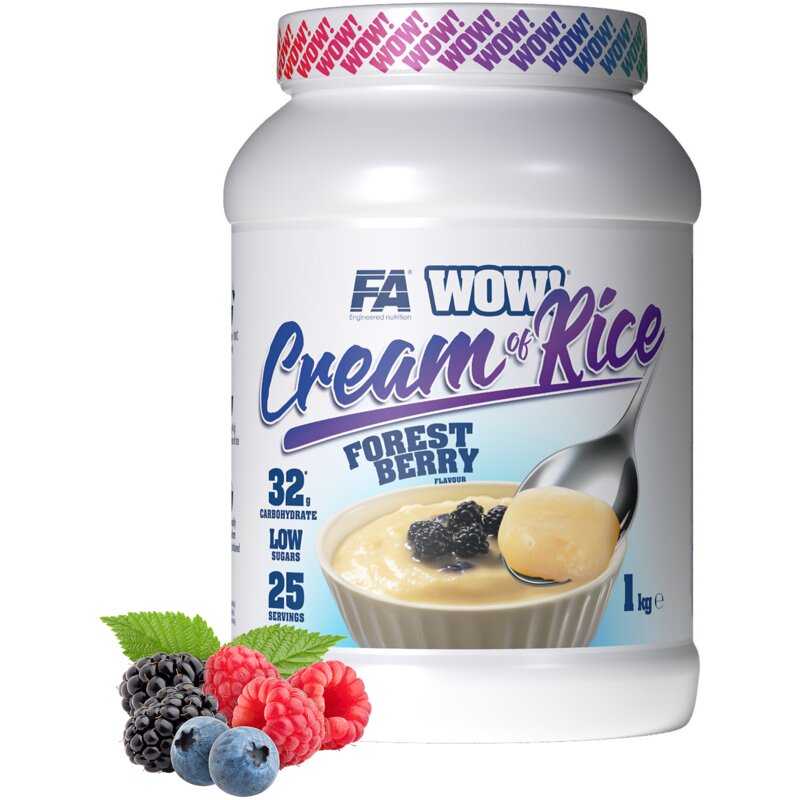 Odżywka węglowodanowa FA Cream of Rice Leśne jagody (1000 g)