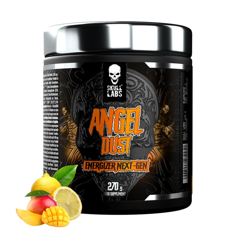 Przedtreningówka SKULL LABS Angel Dust Mango-cytryna (270 g)