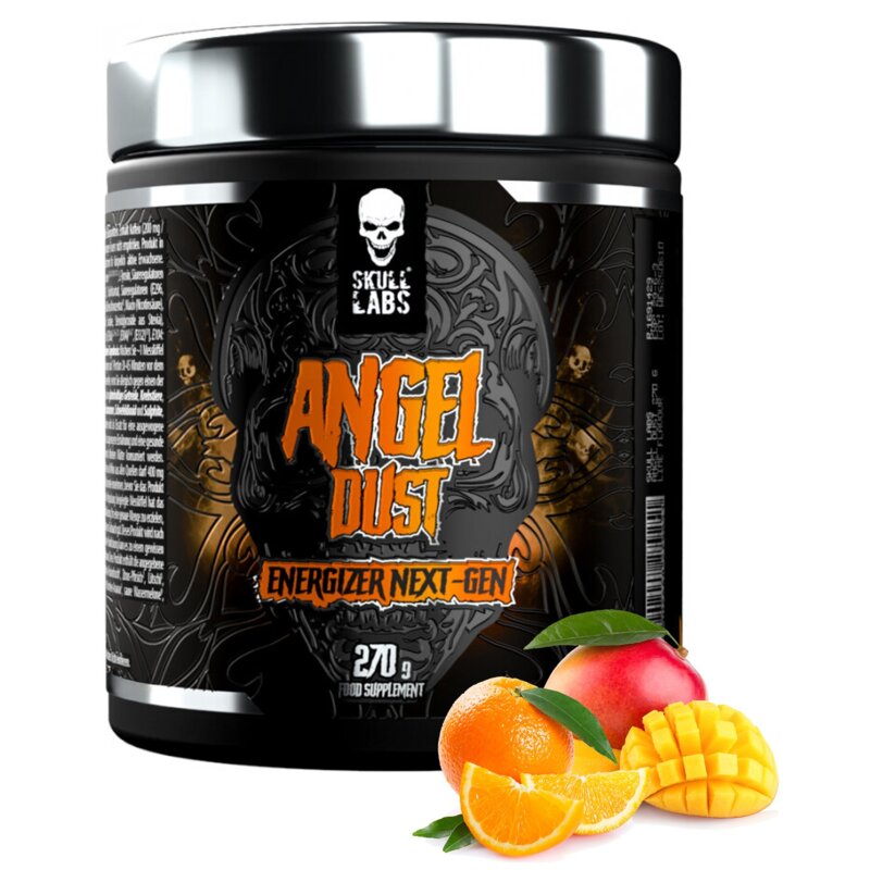 Przedtreningówka SKULL LABS Angel Dust Mango z pomarańczą (270 g)
