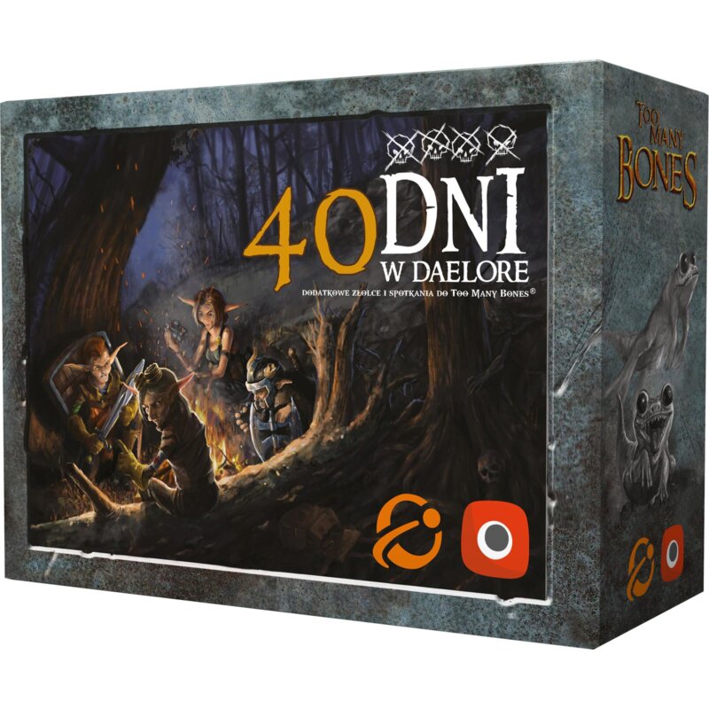 Dodatek do gry PORTAL GAMES Too Many Bones: 40 dni w Daleore