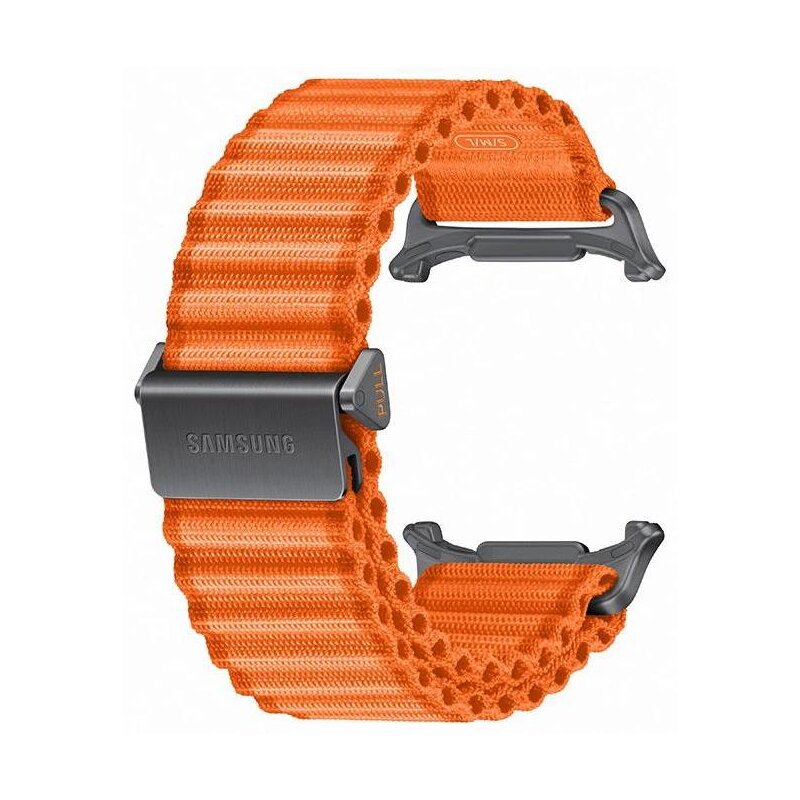 Pasek SAMSUNG PeakForm do Galaxy Watch Ultra 2 (szerokość paska 47mm) S/M/L Pomarańczowy