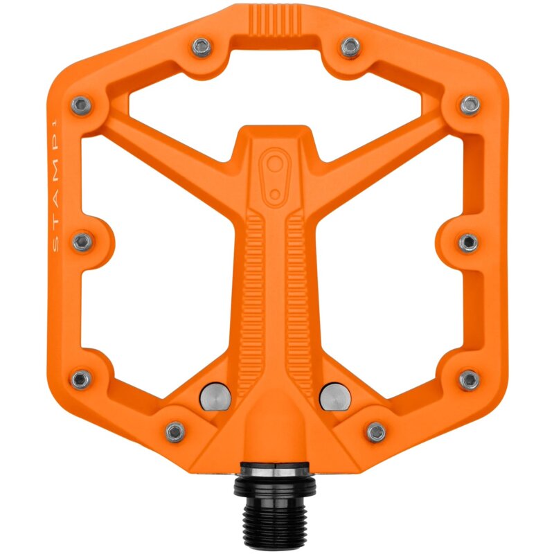 Pedały rowerowe CRANKBROTHERS Stamp 1 Small Pomarańczowy