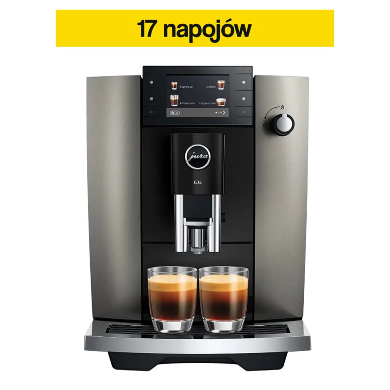 Ekspres JURA E6 Dark Inox (ED)