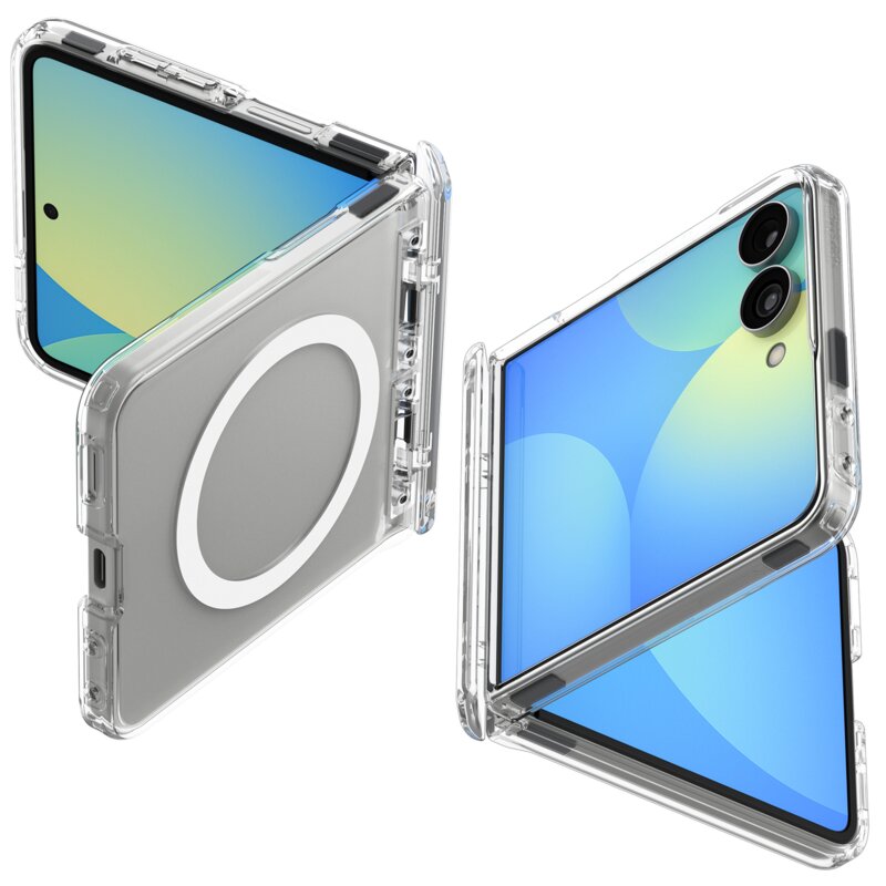 Etui SPIGEN Ultra Hybrid Pro MagSafe do Samsung Galaxy Z Flip 8 Biały