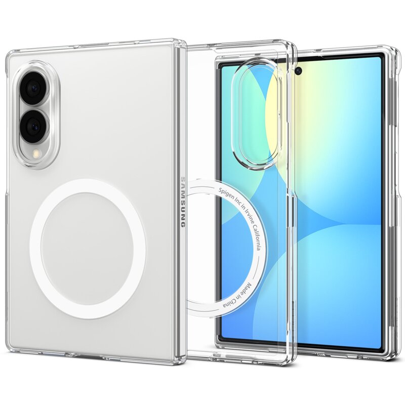 Etui SPIGEN Airskin MagSafe do Samsung Galaxy Z Fold 8 Przezroczysto-biały