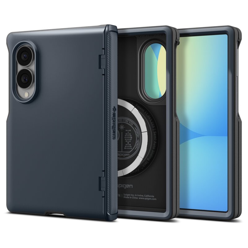 Etui SPIGEN Slim Armor Pro Mag MagSafe do Samsung Galaxy Z Fold 8 Grafitowy