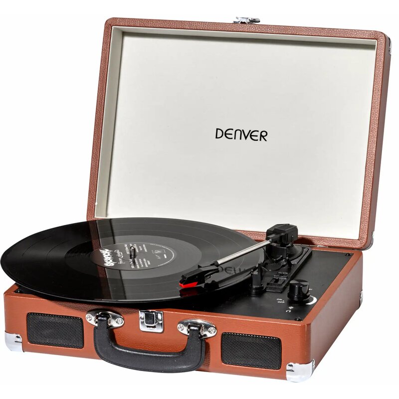 Gramofon DENVER VPL-120 Brązowy