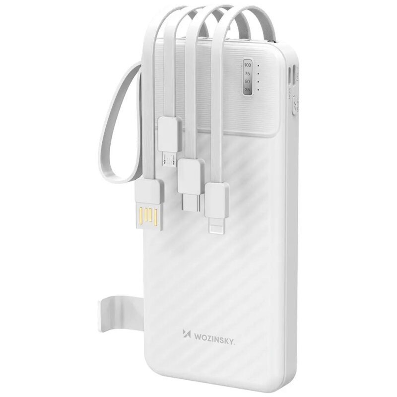 Powerbank WOZINSKY W11-W 10000 mAh 10W Biały