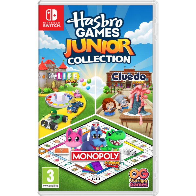 Zestaw gier Hasbro Games Junior Collection Gra NINTENDO SWITCH
