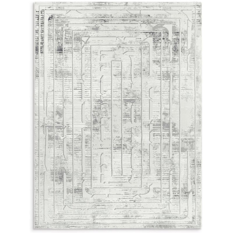 Dywan EUROFIRANY Monaco1 160 x 230 cm Stalowy