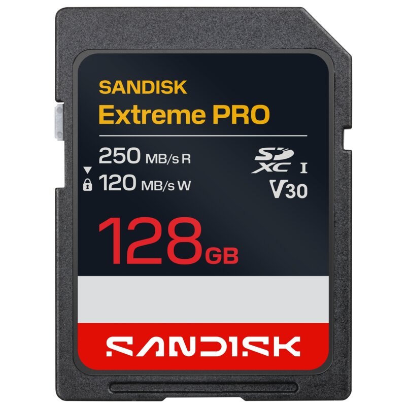 Karta pamięci SANDISK Extreme PRO SDXC 128GB