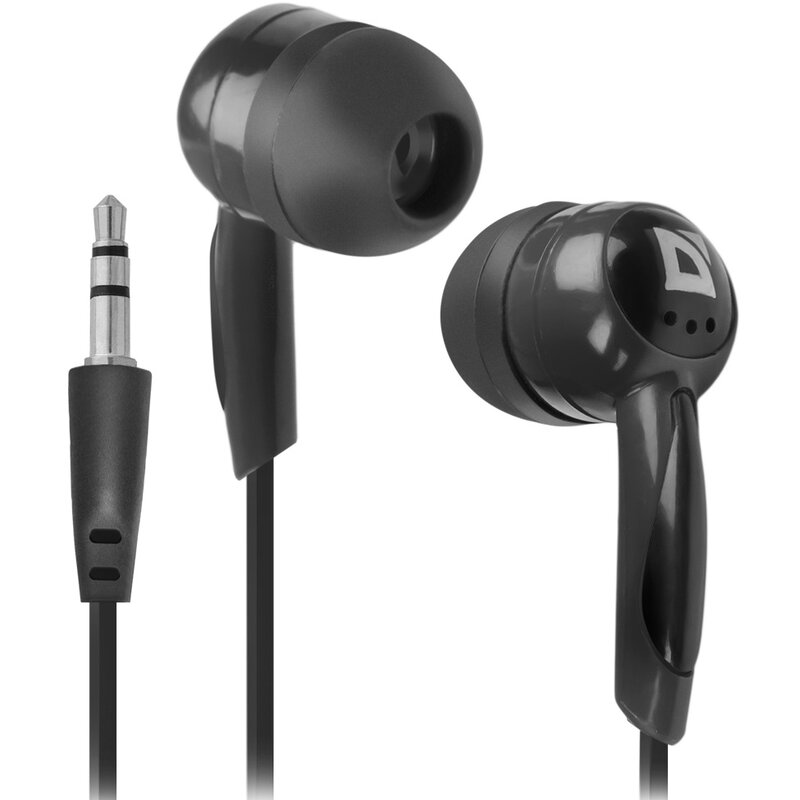 Słuchawki dokanałowe DEFENDER Basic 604 Czarny