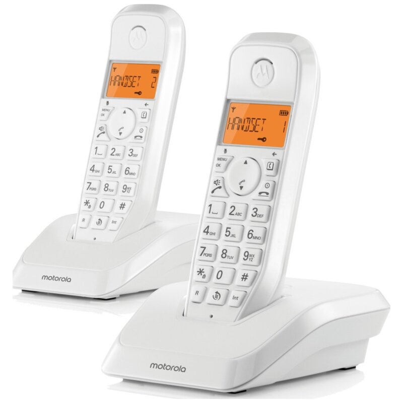 Telefon MOTOROLA S1202 Biały (2 szt.)