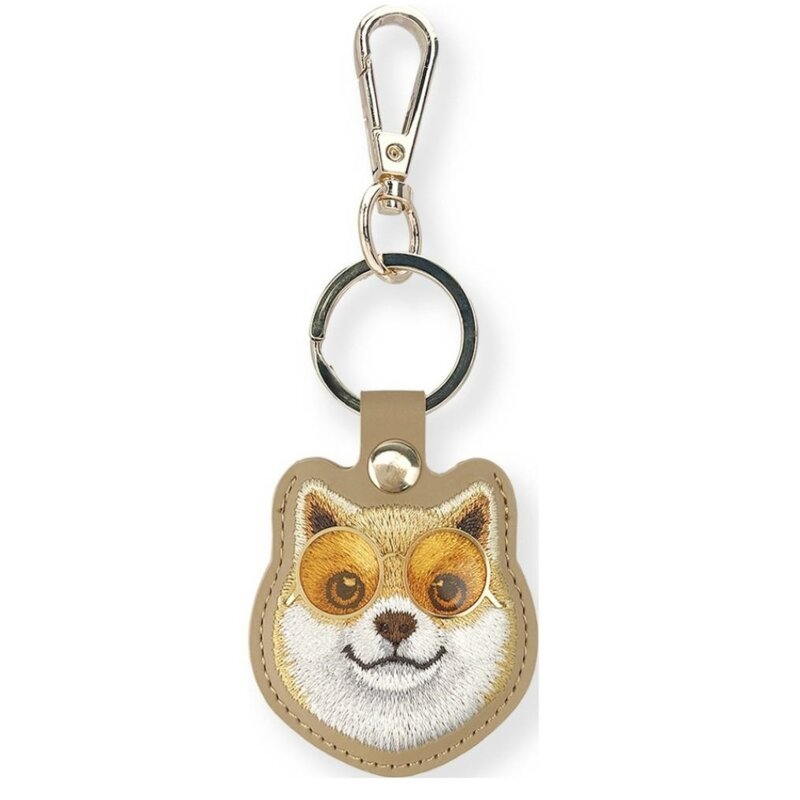 Etui NIMMY Glasses Cool and Cute Dog Brązowy