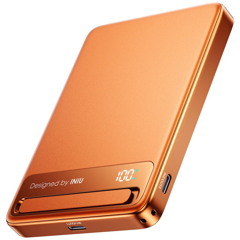 Powerbank INIU MagPro Slim 10000 mAh 45W Pomarańczowy