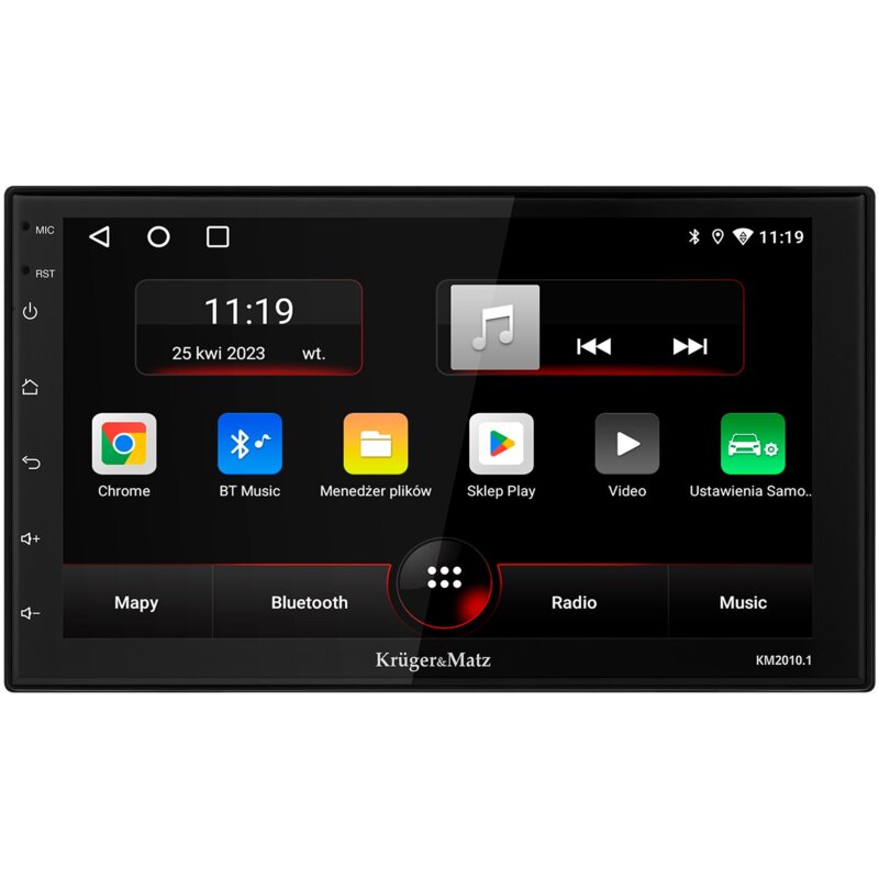 Radio samochodowe KRUGER&MATZ KM2010 Bluetooth Android