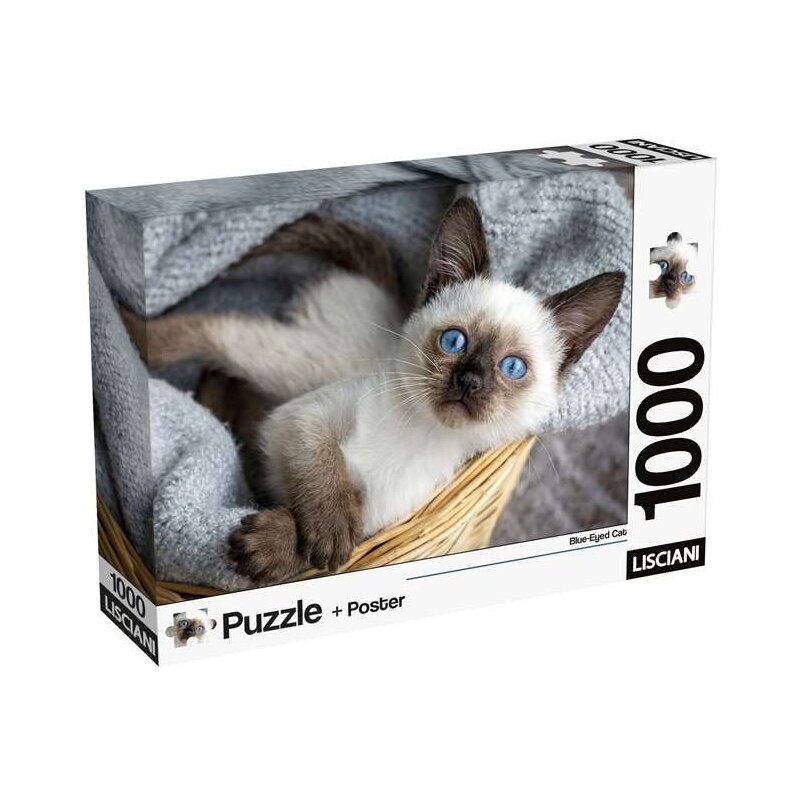 Puzzle LISCIANI Adults Kociaki 304-120543 (1000 elementów)