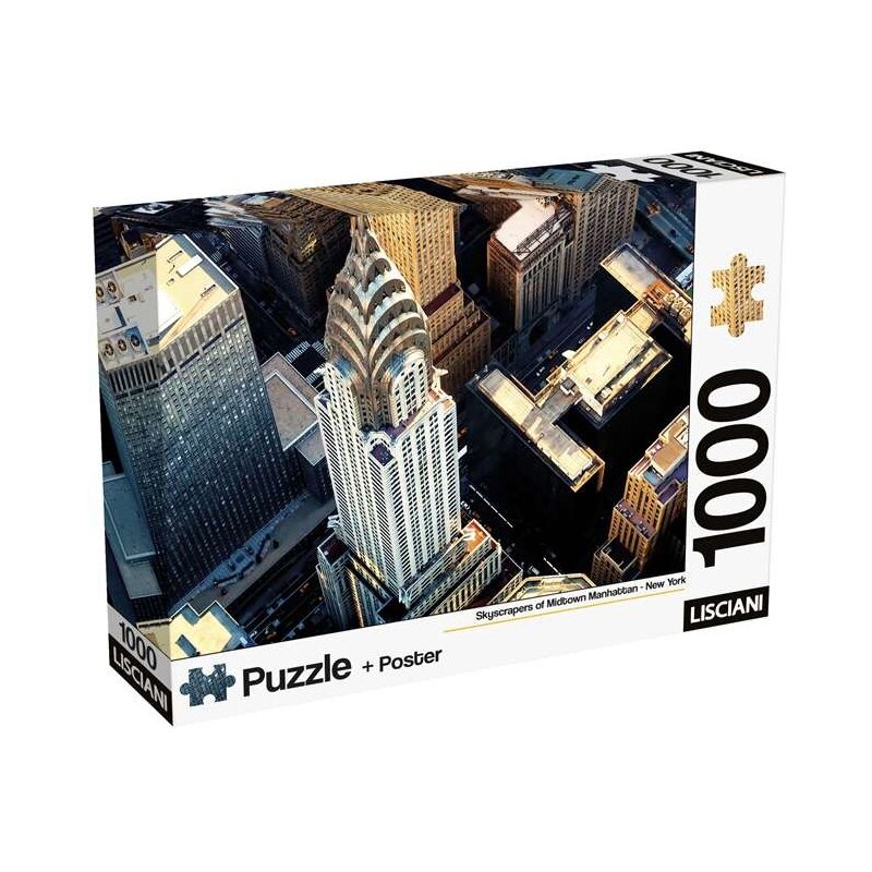 Puzzle LISCIANI Adults Nowy Jork 304-120581 (1000 elementów)