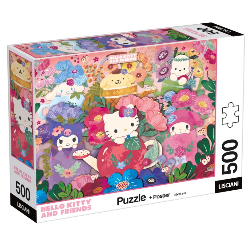 Puzzle LISCIANI Adults Hello Kitty 304-120703 (500 elementów)